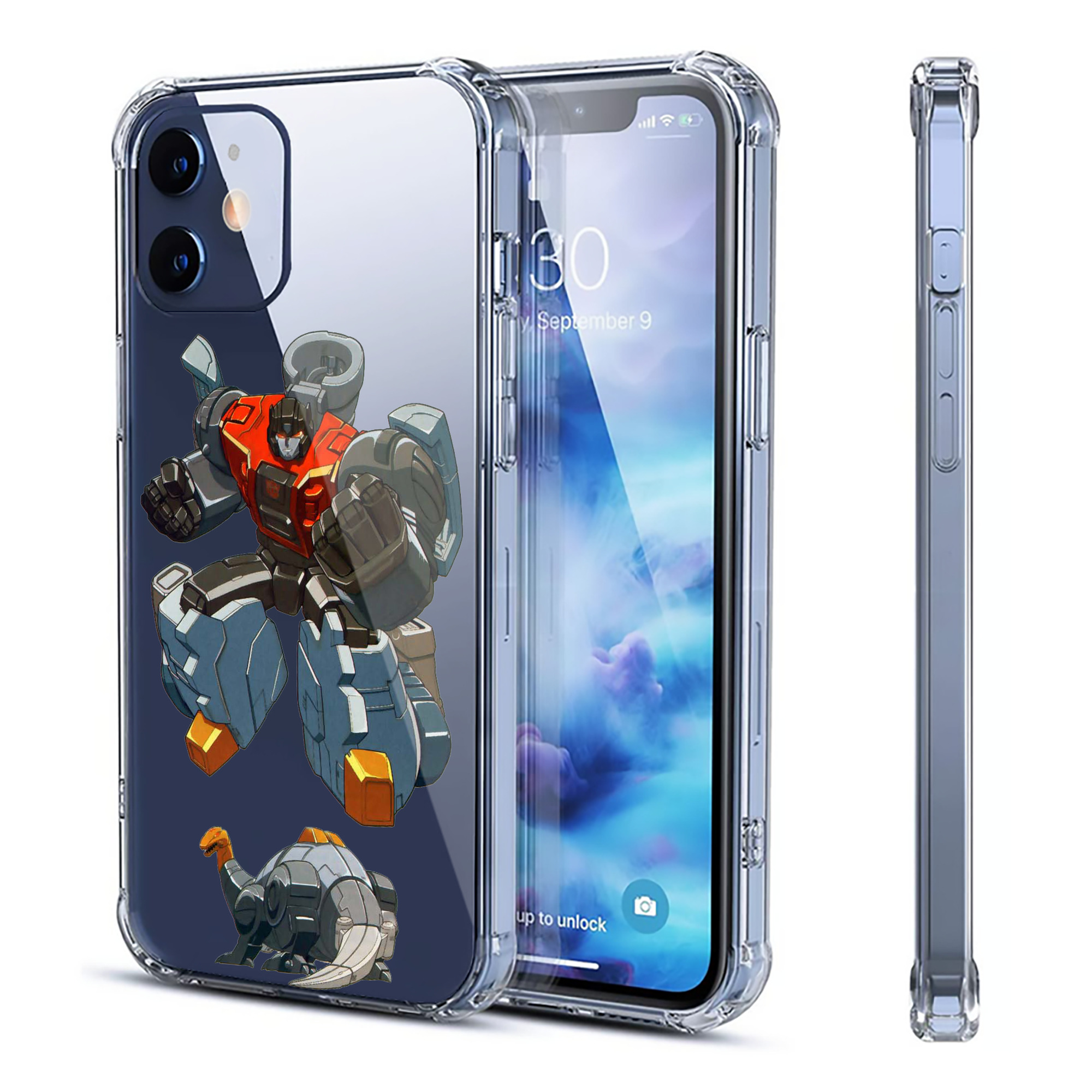 （画像用）  【iPhone 12シリーズ対応】透明スマホケース（クリアソフトケース）